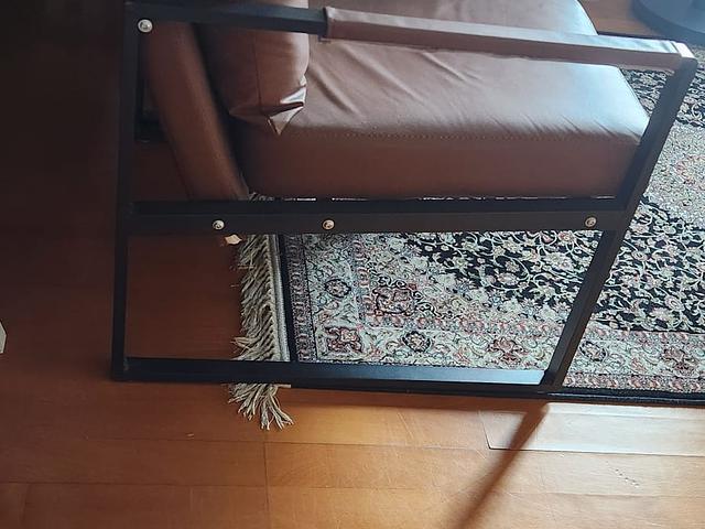 Leatherite Chairs with cusions Pair
