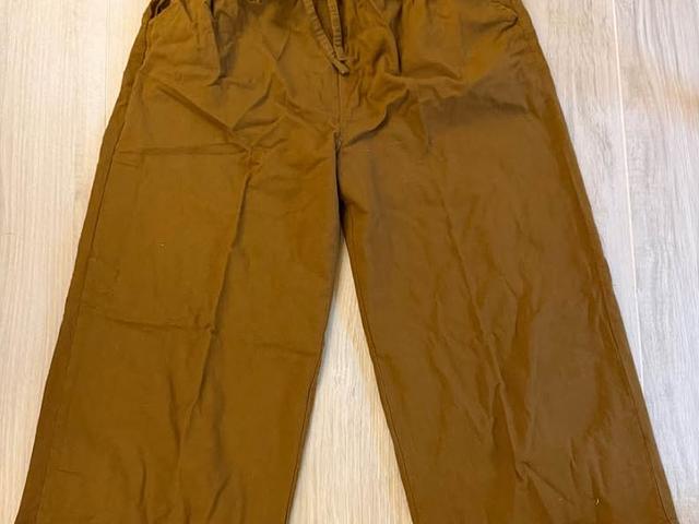 Wide Leg Culottes Cropped Pants