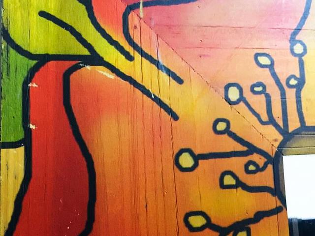 Moving – Vintage Hand Painting Mirror