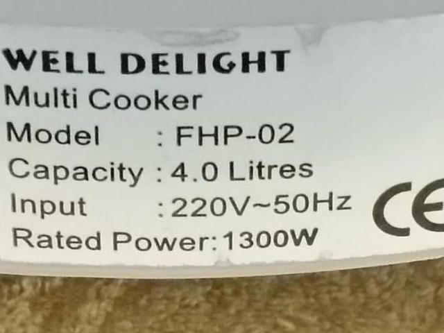 Unwanted used Multi Cooker 