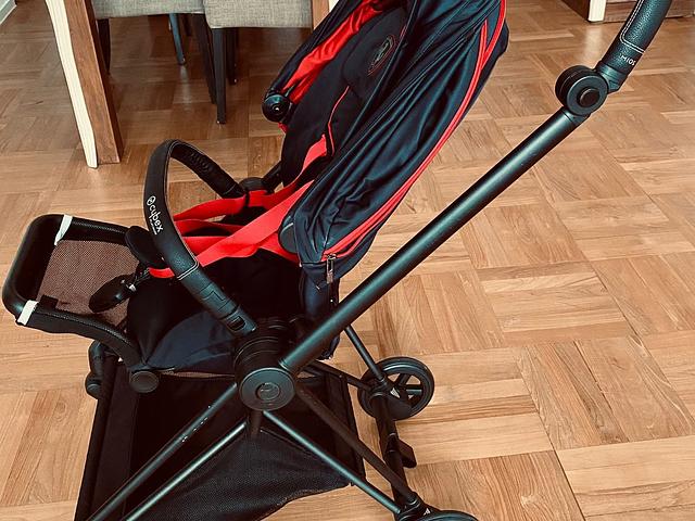 Baby Stroller-Cybex Platinum with Ferrari seatpack
