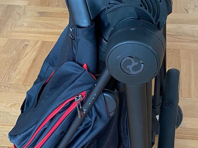 Baby Stroller-Cybex Platinum with Ferrari seatpack