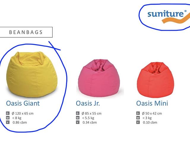 Suniture Beanbag - Indoor & Outdoor - High Quality