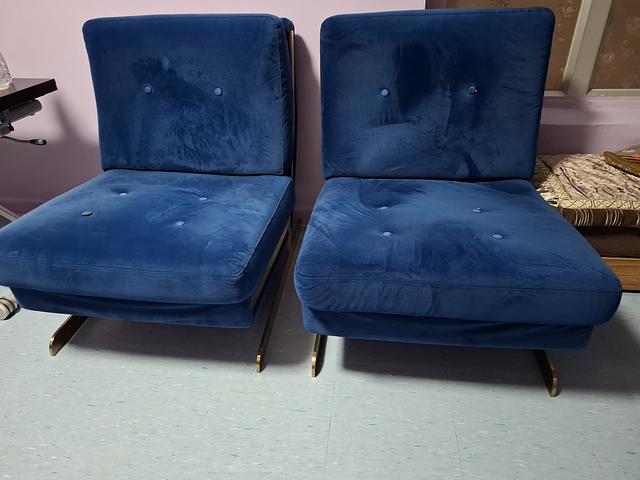 2 single sofas