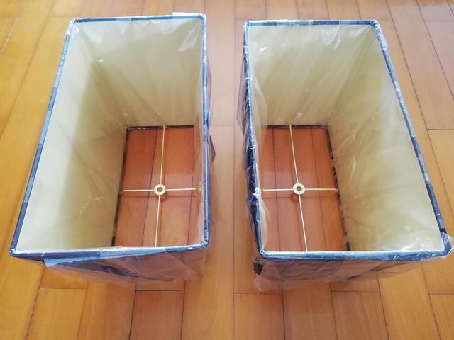Rectangle Hardback Lampshade  (set of 2) 