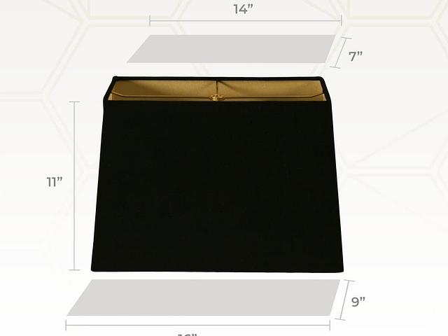 Rectangle Hardback Lampshade  (set of 2) 