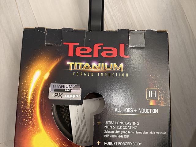 Tefal titanium forged induction non stick pan 28cm