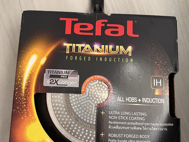 Tefal titanium forged induction non stick pan 28cm