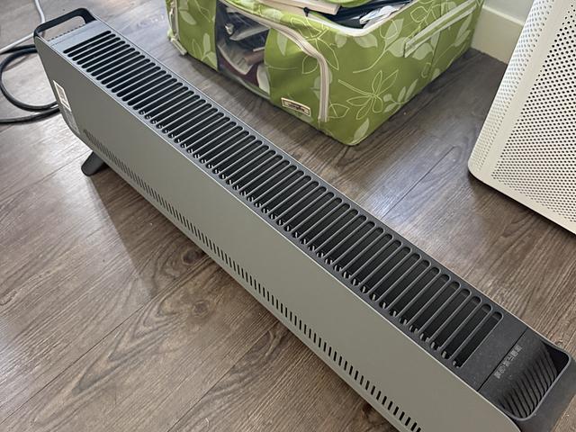 Heater - good for winter and apt without heater 