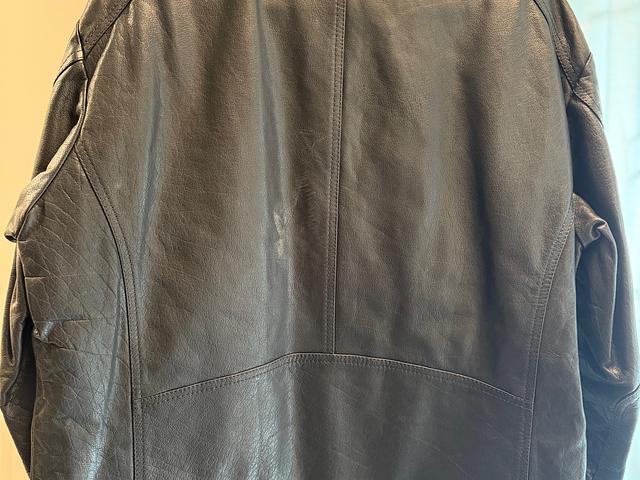 Armani Jeans genuine leather jacket Men