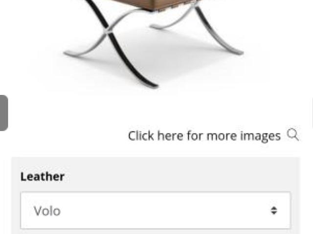 Mies van de Rohe knoll stool