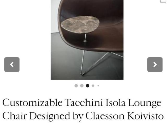 Tacchini lounge chair