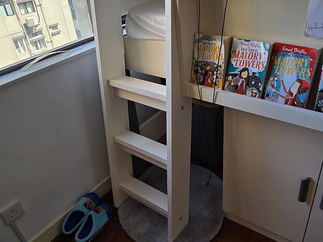 Kids storage bunk bed - nearly new