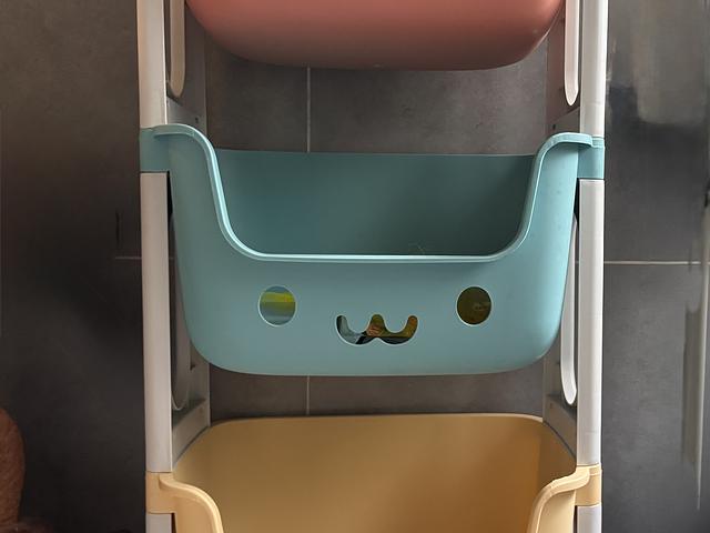 Storage shelves