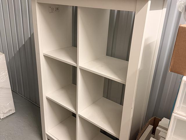 Rare Discontinued IKEA TOMNÄS White Shelving Unit