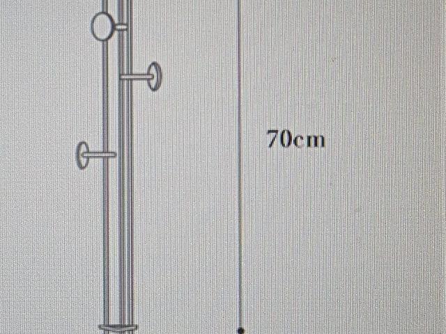 Modern Luxury Brass & Marble Coat Stand 