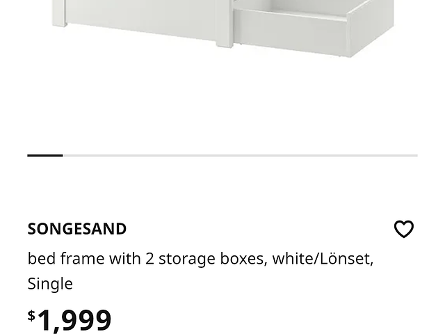 Single bed 