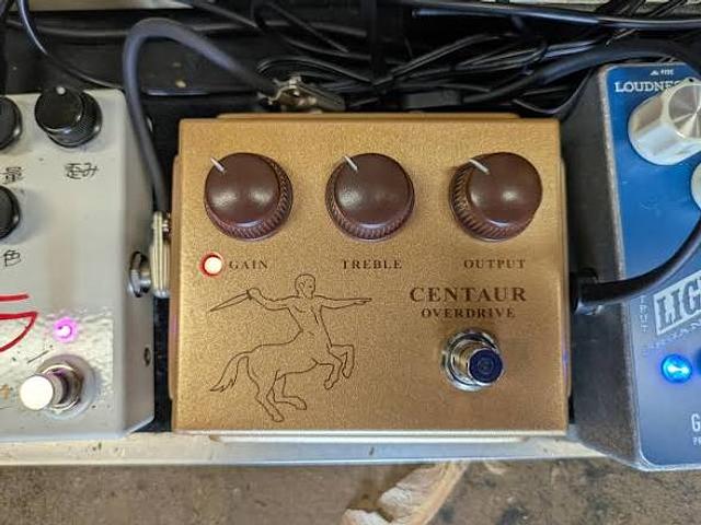 Berringer Centaur overdrive pedal