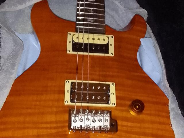 PRS se Santana Orange
