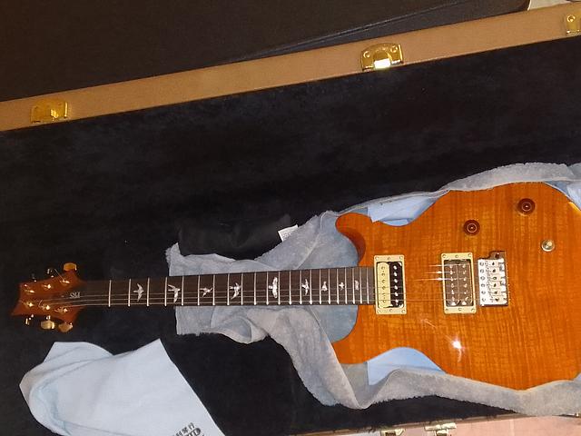PRS se Santana Orange