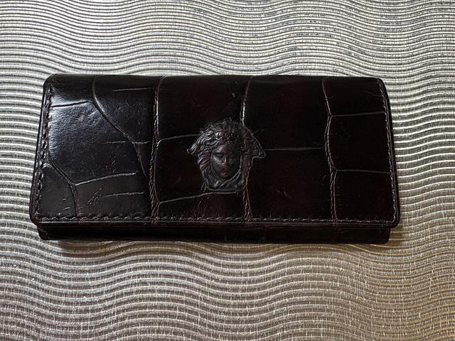Gianni Versace leather key pouch 