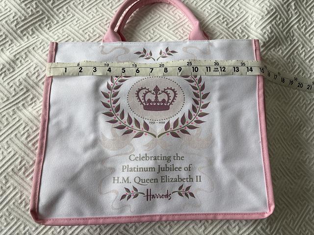 Harrods Queen Elizabeth II Platinum Jubilee Tote 