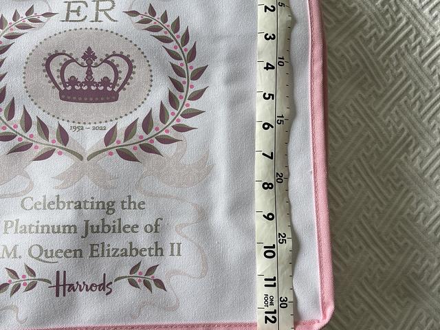 Harrods Queen Elizabeth II Platinum Jubilee Tote 